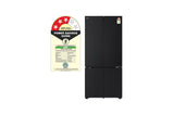 LG 610L French Door Refrigerator, 3 Star – Wi-Fi Convertible, Fresh Converter+, DoorCooling+, Black Glass Finish