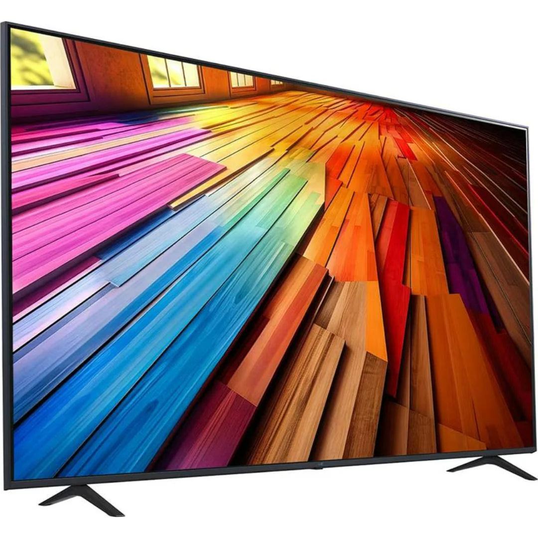 LG 70 inches 177.8 4K Ultra HD ThinQ AI 4K Upscaling α5 AI Processor 4K Gen7 WebOS with Filmmaker Mode Smart LED TV (  Centimeter (70) 70UT80406LA.ATR 2024 Edition, Black)