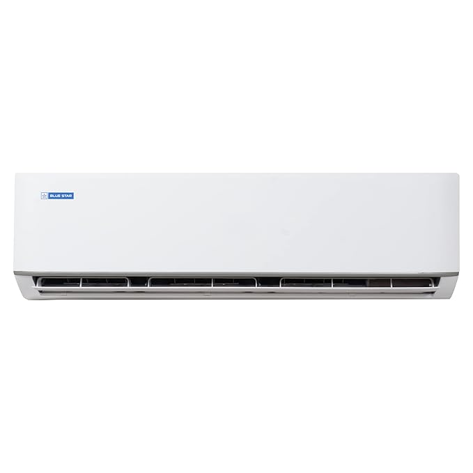 Blue Star Air Conditioner|2 Ton 3 Star|Fixed Speed Split AC|Copper|FB324DNU|White