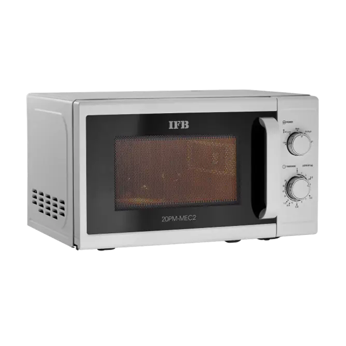 Top-tier tech: IFB 20PM-MEC2 - Best 20 L white solo microwave.