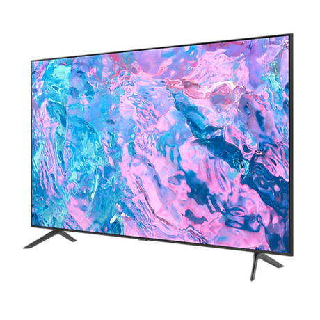 Television: Elevate your viewing experience with the Samsung 75" CU7650 Crystal TV.