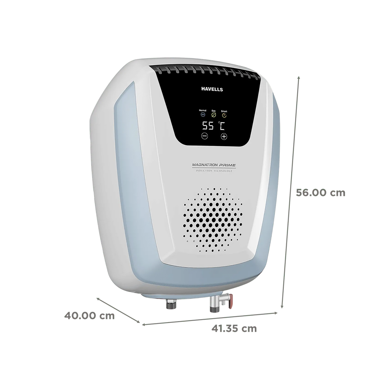 HAVELLS Magnatron Prime 25 Litre 4 Star Storage Geyser with Digital Temperature Display (Blue)