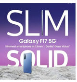 Samsung Galaxy F17 5G 6GB/128GB | Dimensity 6300, Super AMOLED, 6000mAh Battery, Navy Black