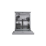 MIDEA 13 Place Settings Freestanding Dishwasher 7 Wash Programs | Extra Dry & Intensive 70° Wash | Delay Timer | Half Load | Adjustable Basket| MIDEA DW MDWPF1301F (SS)