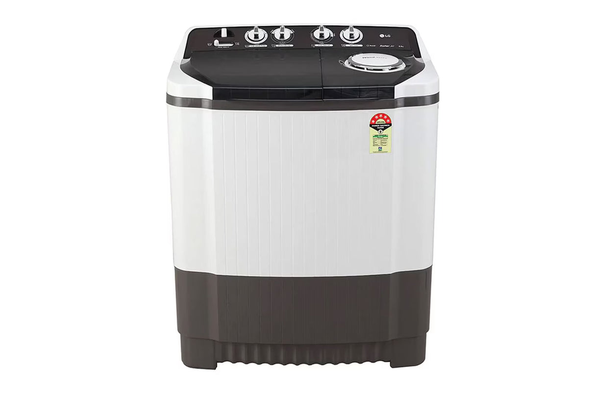 LG 8.5 Kg Semi Automatic Top Load Washing Machine, Roller Jet Pulsator + Soak, Dark Grey P8525SGAZ