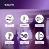 Philips 3000 Series Vertical Garment Steamer STE3160/30 – Large Tank & StyleBoard Design