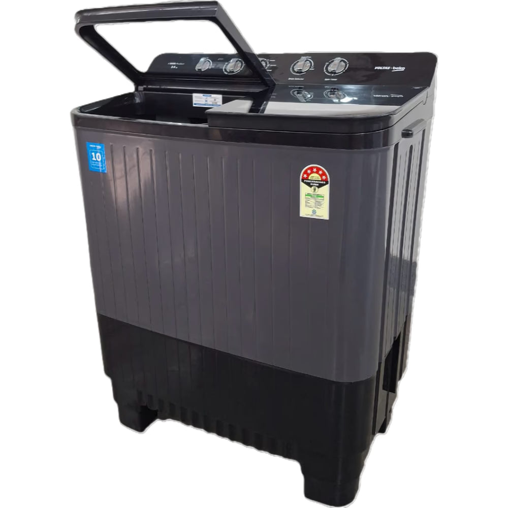 Voltas Beko 14 kg Semi Automatic Washing Mahcine, Black, WTT14UEA