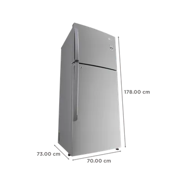 Double door fridge size lg deals