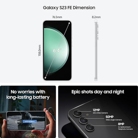 Phone: Explore features of the Samsung Galaxy S23 FE 5G.