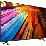 LG 55 inches 4K Ultra HD ThinQ AI 4K Upscaling α5 AI Processor 4K Gen7 WebOS with Filmmaker Mode Smart LED TV (2024 Edition, Black)( 55UT80406LA)