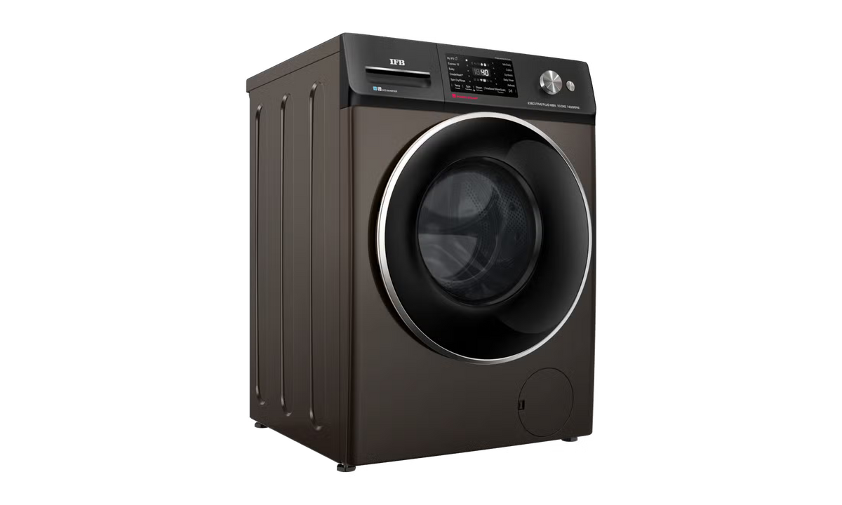 IFB Executive Plus 10Kg Fully Automatic Front Load Washing Machine: 3D Wash System, Crescent Moon Drum