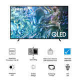 Samsung 138 cm (55 inches) 4K Ultra HD Smart QLED TV QA55Q60DAULXL (Black)