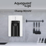 Aquaguard Sure Champ RO+UV 1X Water Purifier – Free Service Plan, 30x Impurity Removal