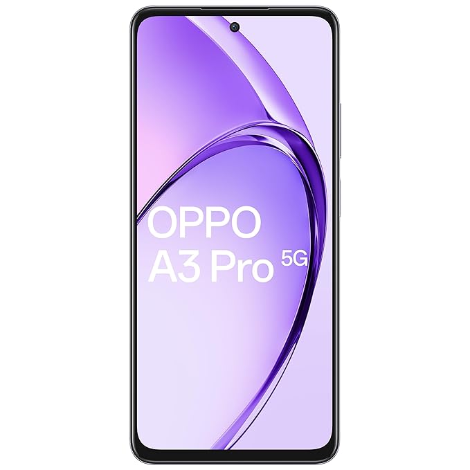 OPPO A3 Pro 5G (Moonlight Purple, 8GB RAM, 128GB Storage)|6.67