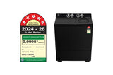 LG 12 Kg Semi-Automatic Top Load Washing Machine | Roller Jet Pulsator, Wind Jet Dry, 5 Star, Onyx Black | PX120A3SO4Z