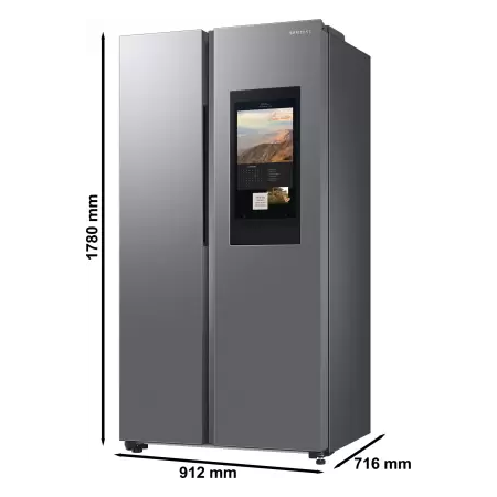 Elevate kitchen with Samsung's 635L EZ Clean Steel – best in appliances.