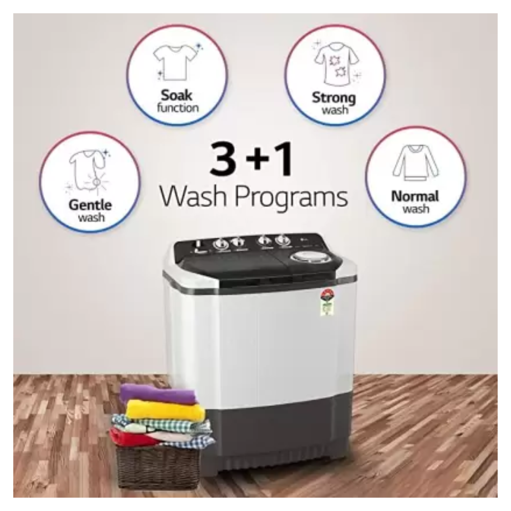 Lg 8kg washing top machine semi automatic