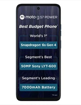 Motorola G57 Power 5G (Corsair, 8GB RAM, 128GB Storage) – Snapdragon 6s Gen 4, 7000mAh Battery & 50MP Camera