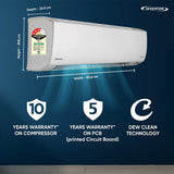 Daikin 1.5 Ton 3 Star Inverter Split AC – Copper Condenser, PM2.5 Filter | FTKL50XV16VAA