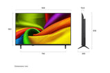 LG 43NU880BPLA 43" Nano 4K UHD Smart TV | α7 Gen9 AI Processor | Dolby Atmos | webOS Smart TV