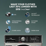 IFB 11 Kg 5-Star Fully Automatic Front Load Washing Machine | DeepClean®, AI DOS, WiFi, PowerSteam®, Oxyjet, Steam Refresh (EXECUTIVE PLUS VSG 1114)