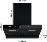 Livpure Elevate Voice 60cm Kitchen Chimney: Voice Control, Filterless Auto-Clean, Motion Sensor