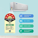 Blue Star 2 Ton 5 Star, Inverter Split AC (Copper, Convertible 5 in 1 Cooling, Multi Sensors, Dust Filter Blue Fins, Self Diagnosis, IC524DNUR,White)