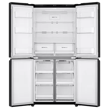 Refrigerator Excellence: LG 530L French Door Fridge - Innovative Design, Matte Black