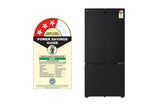 LG 574L French Door Refrigerator Wi-Fi Convertible Smart Inverter Fresh Converter+ Door Cooling+ Black Glass 3 Star