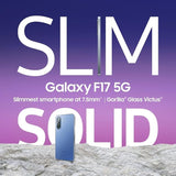 Samsung Galaxy F17 5G 4GB/128GB | Dimensity 6300, Super AMOLED, 6000mAh Battery, Navy Black