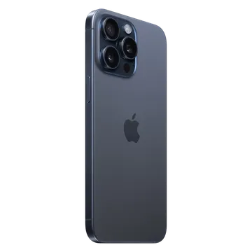 Sleek Apple iPhone 15 Pro Max 256GB – Blue Titanium Smartphone Excellence.