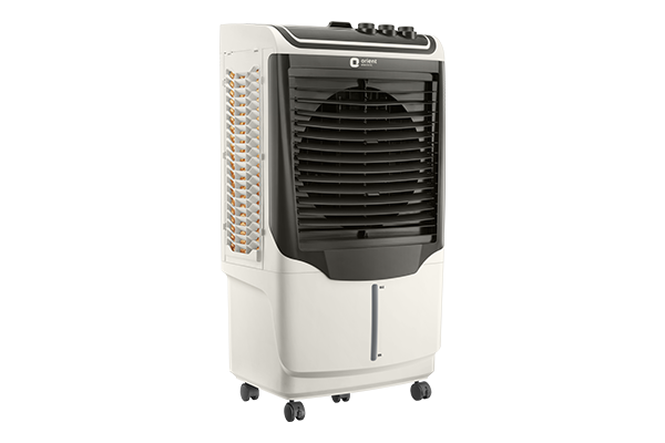 Orient Avante 105 Litres Desert Air Cooler (Honeycomb Pads, CD1051H, White & Dark Grey)