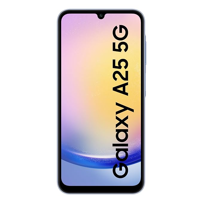 Samsung Galaxy A25 5G (Blue, 8GB, 128GB Storage) | 50 MP Main Camera | Android 14 with One UI 6.0 | 16GB Expandable RAM | Exynos 1280 | 5000 mAh Battery