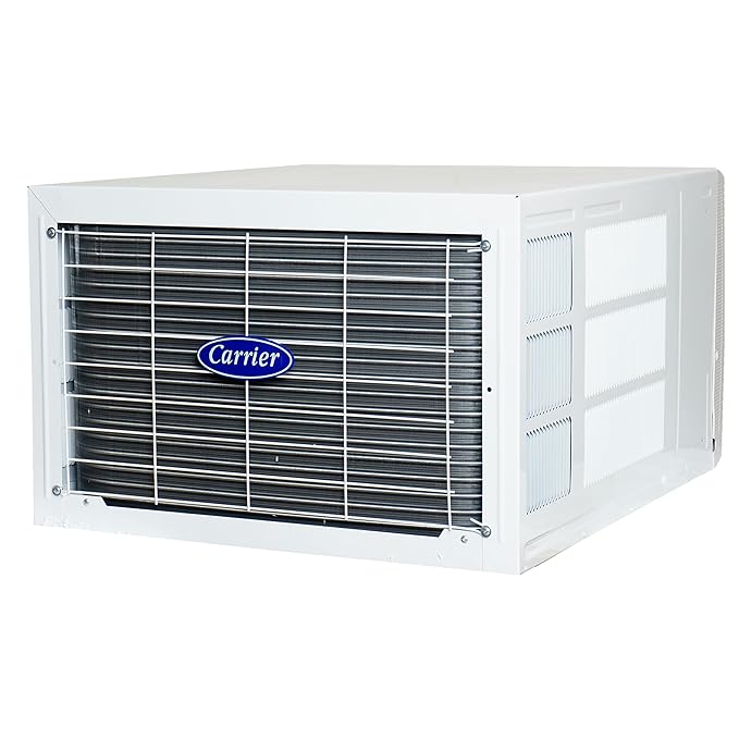 Carrier 1.5Ton 3 Star Copper, Dust Filter & Turbo Mode Window Fixed Speed Air Conditioner(ESTRELLA EX 3 STAR, White)