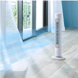 Philips CX 5535/00 High Performance Bladeless Technology Tower Fan with Touchscreen Panel