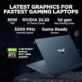 HP Victus Gaming Laptop,12th Gen Intel Core i5-12450H,4GB RTX 2050 GPU,15.6-inch (39.6 cm), FHD,IPS,8GB DDR4, 512GB SSD, Backlit KB,Dual Speakers(MSO, Blue,2.37 kg) FA1312tx