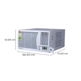 Optimal comfort with the best air conditioner - O General 1.7 Ton Window AC.