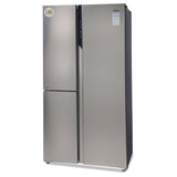 Triple Door Refrigerator - Haier HRT-683IS, maximizing space and cooling efficiency.
