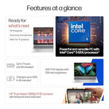 HP 15 fd0682TU Laptop (Intel Core 5 120U, 16GB RAM, 512GB SSD, 15.6” FHD Display, Windows 11 | MS Office 2024, Silver)