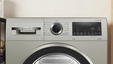 Bosch 9 Kg Silver Inox Tumble Dryer – Series 4 Condenser Model WPG24108IN