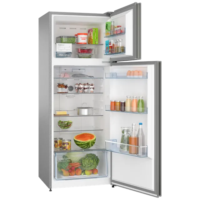 BOSCH 334 Litres 2 Star Frost Free Double Door Refrigerator with Vario Inverter Compressor Series 4 (CTC35S02NI)