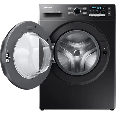 Washer: Explore the features of Samsung's 8 Kg Front Load.