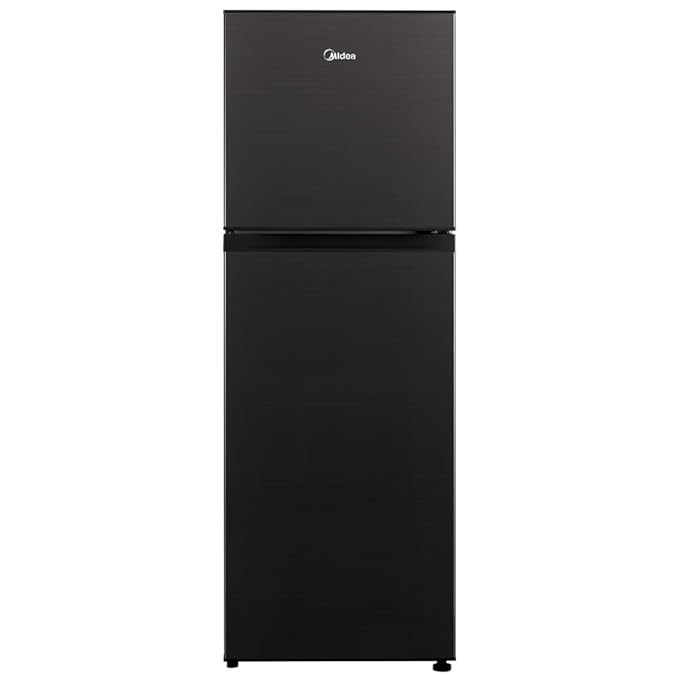 Midea 233 L 3 Star Frost Free Convertible, Double Door Refrigerator (MDRT359FGI28, Jazz Black)