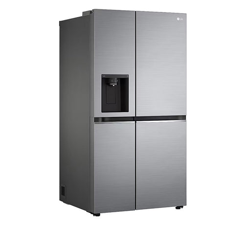 Refrigerator Excellence: LG 635L Side-by-Side Fridge (Shiny Steel)