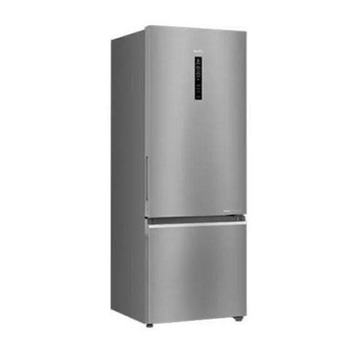 Efficient Cooling: Haier's Stylish 325L Inox Steel Double Door Fridge