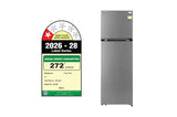 LG 276L Frost Free Double Door Refrigerator | GL-T2816WXDS | Smart Mode, Multi Air Flow, Dazzle Steel, 1 Star