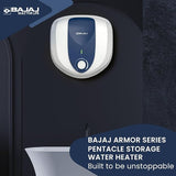 Bajaj Armor Series Pentacle 15 L Storage Water Heater for Home