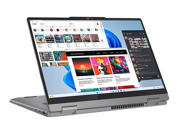 Lenovo IdeaPad Intel Core i5 13th Gen 13420H - (16 GB/512 GB SSD/Windows 11 Home) 83KX004QIN 2 in 1 Laptop  (14 inch, Luna Grey, 1.6 kg kg, With MS Office)