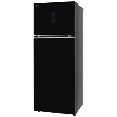 LG 466 Litres 2 Star Frost Free Double Door Smart Wifi Enabled Refrigerator with Multi Air Flow (GL-T492MESY, Ebony Sheen)