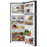 LG 466 Litres 2 Star Frost Free Double Door Smart Wifi Enabled Refrigerator with Multi Air Flow (GL-T492MESY, Ebony Sheen)